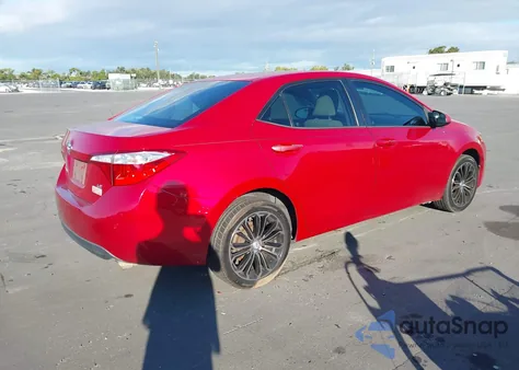 2016 Toyota Corolla Le from USA, damaged, VIN 2T1BURHE4GC627575